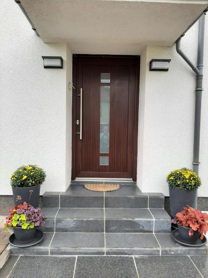 Design Maisonette - 24H Self-Check-In - Bis 7 Pers - In Direkter Weihernaehe - Parkplatz - Wifi - Balkon -Terrasse - Radwege Schiffweiler Kültér fotó